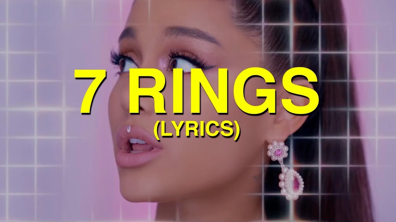 7 rings lyrics in spanish