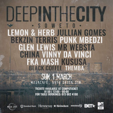 Download Mp3 Black Coffee – Live At (Deep In The City Soweto)