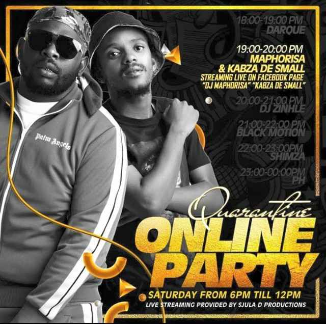 Kabza De Small, DJ Maphorisa, DJ Zinhle & Darque - SA Quarantine Online ...