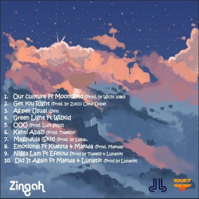 Album: Zingah – On A Different (Tracklist)