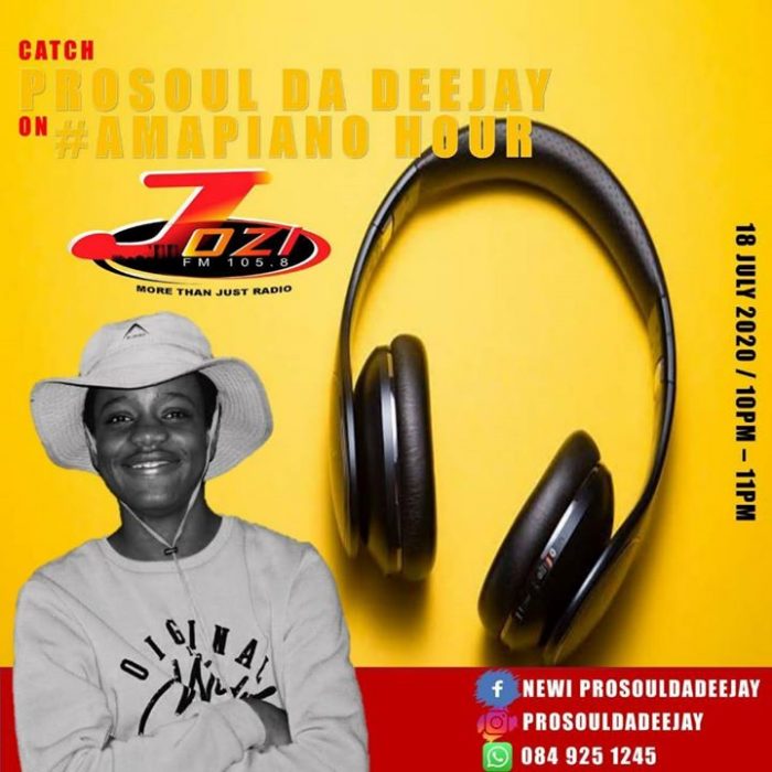 ProSoul Da Deejay – JoziFm Mix