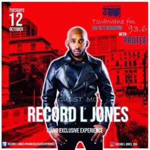 Record L Jones – Tshwane FM Capcity Morning Mix (Piano Exclusive Experience)