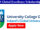 2022 University College Dublin Ireland Global Excellence Scholarships Ireland