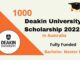2022 Deakin University Australia HDR Scholarship