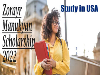 The Zorayr Manukyan Scholarship 2022, USA