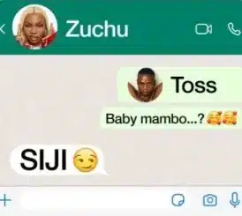 Zuchu – Siji ft Toss